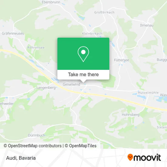 Audi map