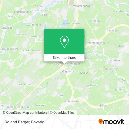 Roland Berger map
