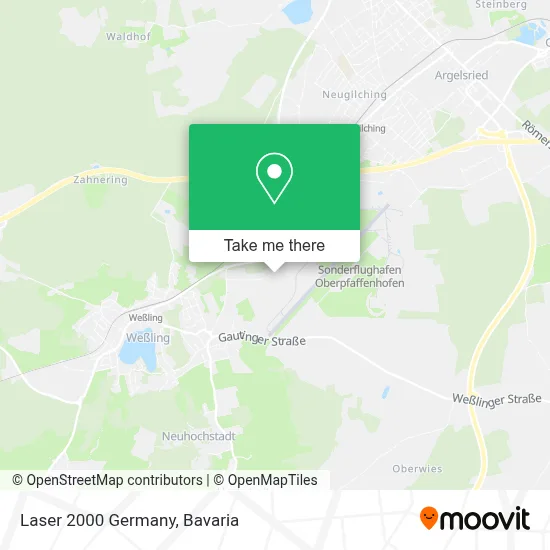 Laser 2000 Germany map