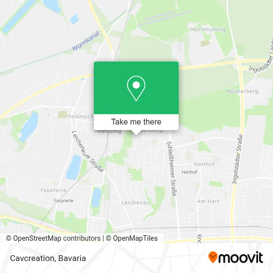 Cavcreation map