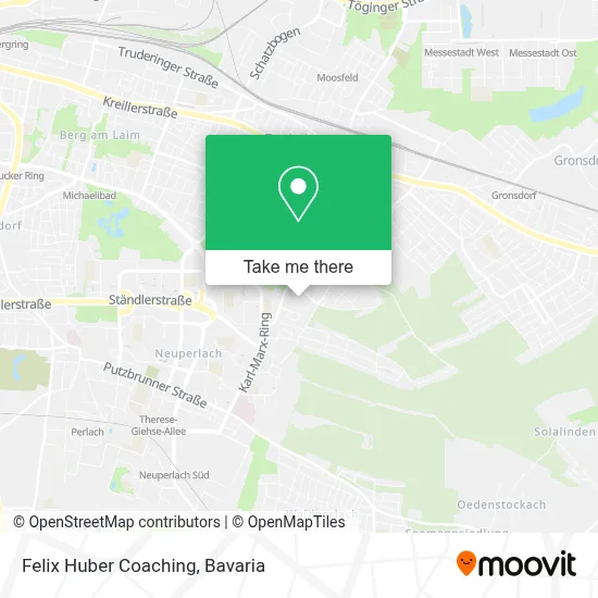 Felix Huber Coaching map