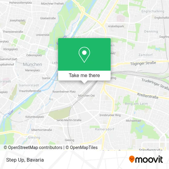 Step Up map