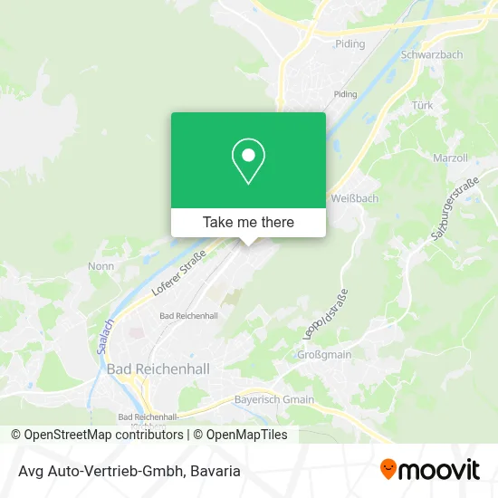 Avg Auto-Vertrieb-Gmbh map