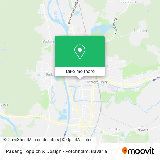 Pasang Teppich & Design - Forchheim map