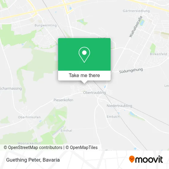 Guething Peter map