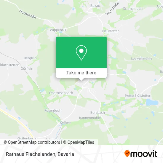 Rathaus Flachslanden map