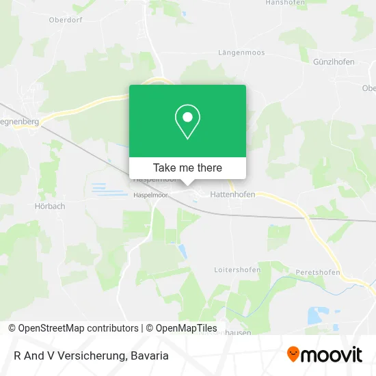 R And V Versicherung map
