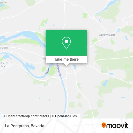 La-Postpress map