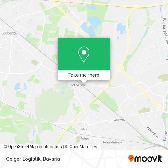Geiger Logistik map