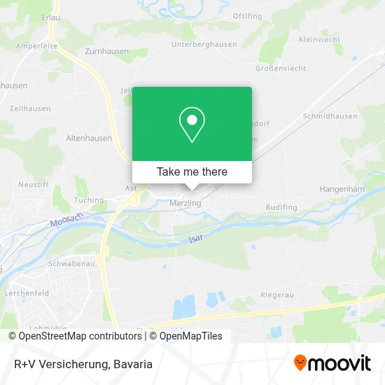 R+V Versicherung map