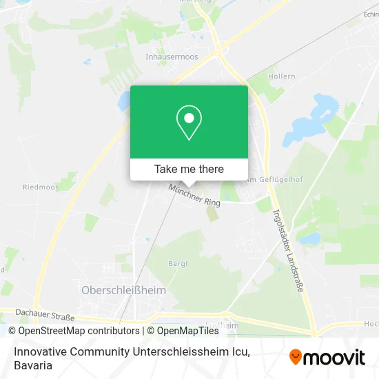 Innovative Community Unterschleissheim Icu map