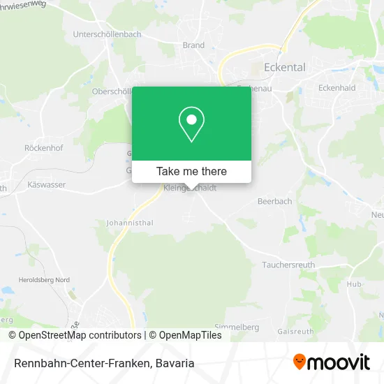 Rennbahn-Center-Franken map