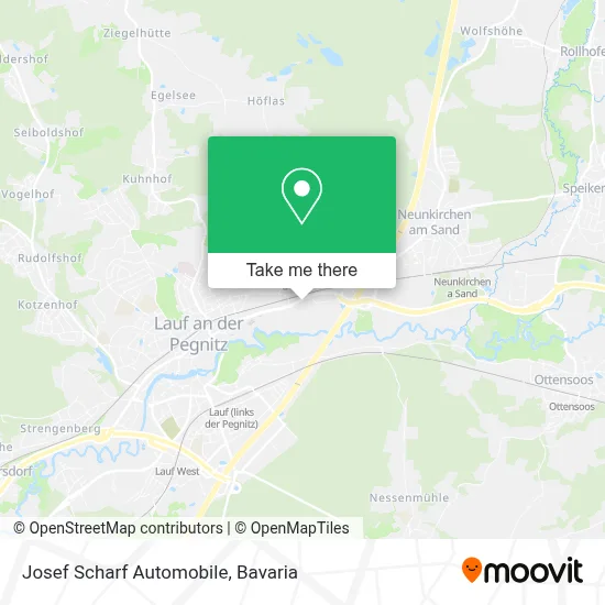 Josef Scharf Automobile map