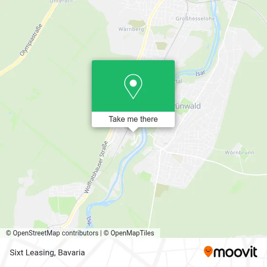 Sixt Leasing map