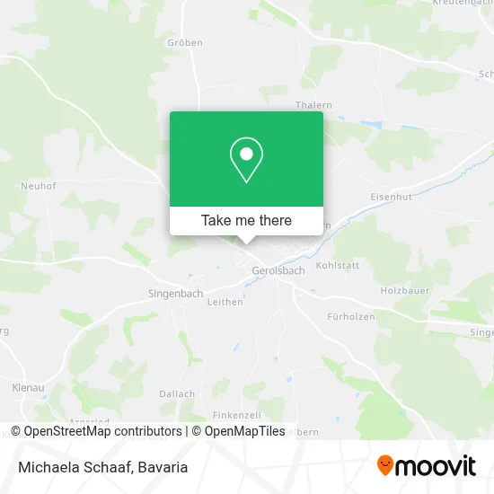Michaela Schaaf map