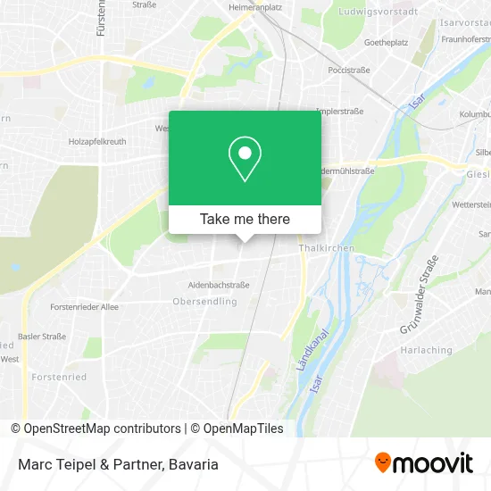 Marc Teipel & Partner map