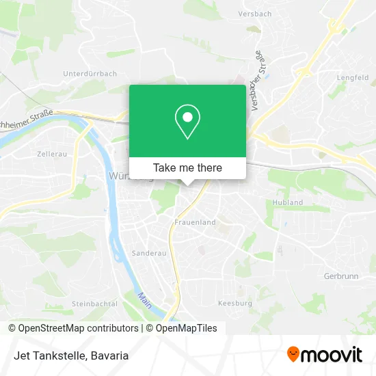 Jet Tankstelle map