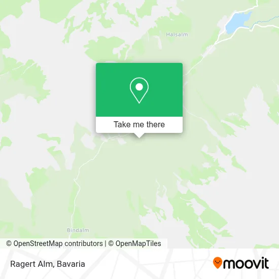Ragert Alm map