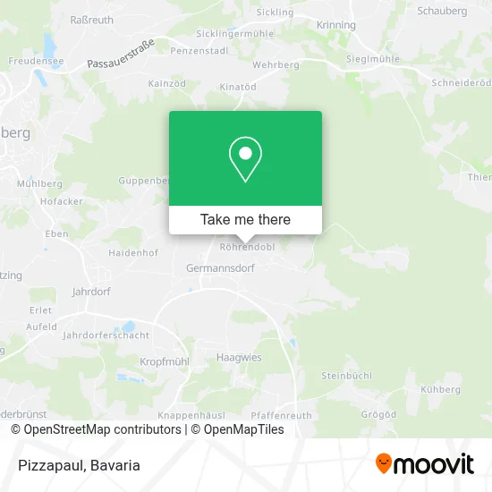 Pizzapaul map