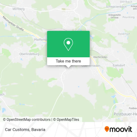 Car Customs map