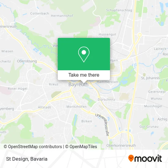 St Design map