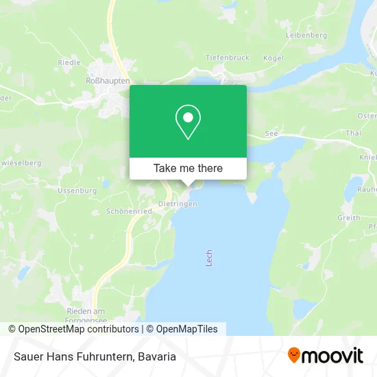 Sauer Hans Fuhruntern map