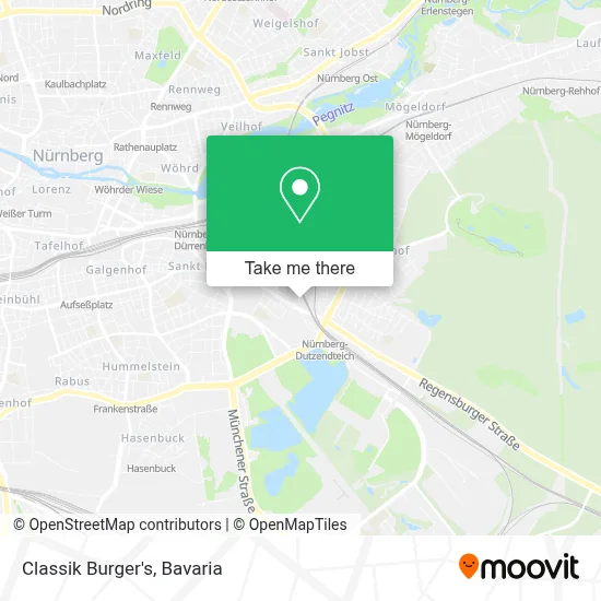 Classik Burger's map