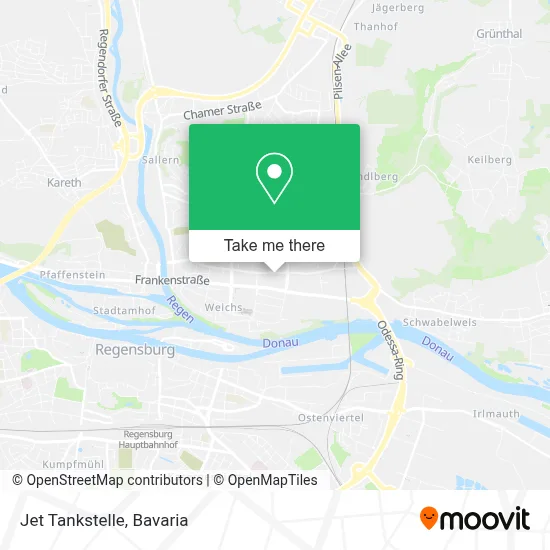 Jet Tankstelle map