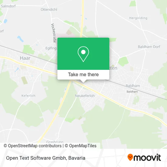 Open Text Software Gmbh map