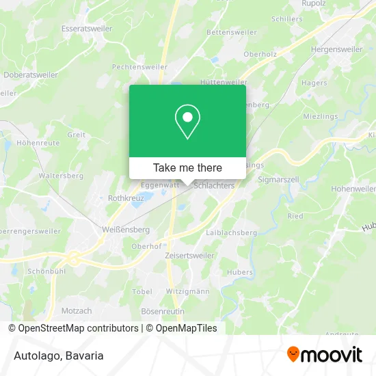 Autolago map