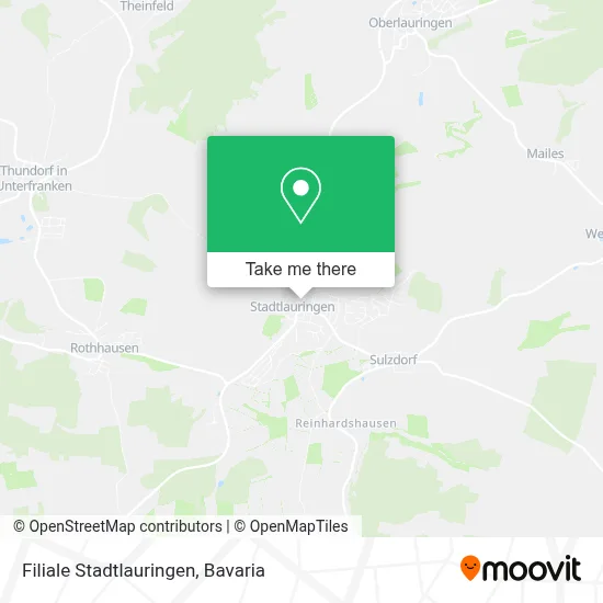 Filiale Stadtlauringen map