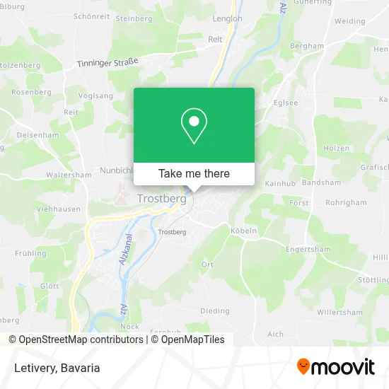 Letivery map