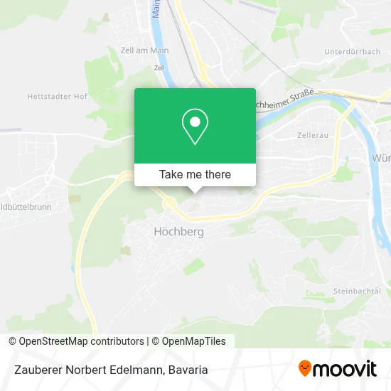 Zauberer Norbert Edelmann map