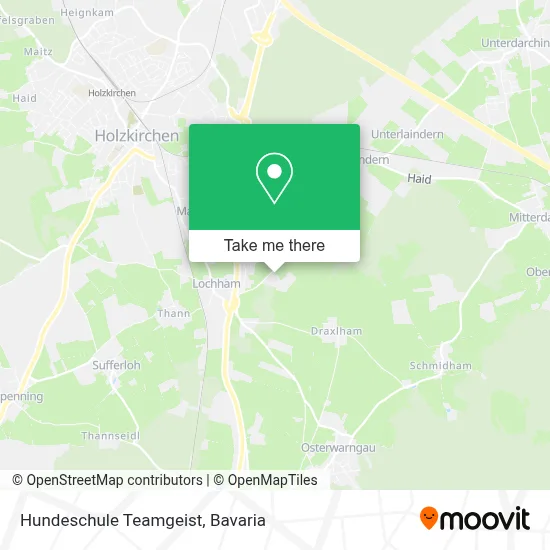 Hundeschule Teamgeist map
