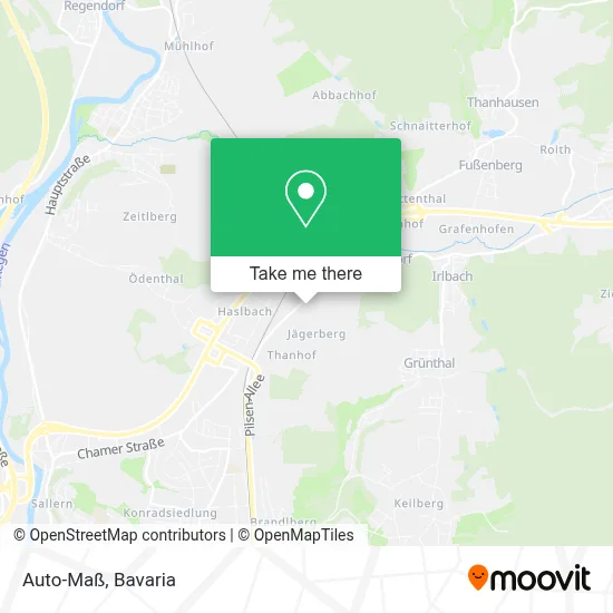 Auto-Maß map