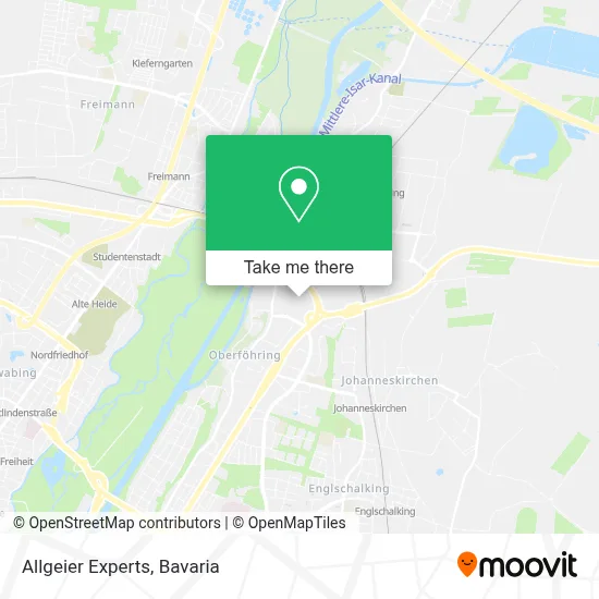 Allgeier Experts map