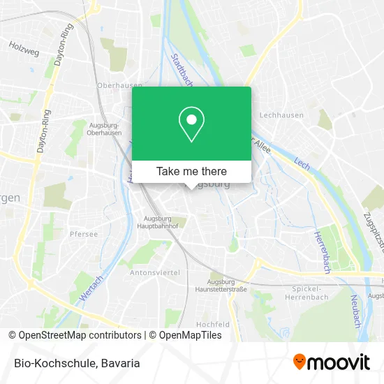Bio-Kochschule map