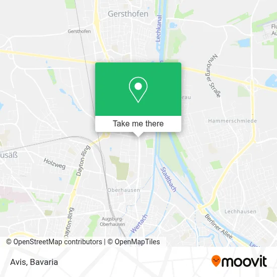 Avis map