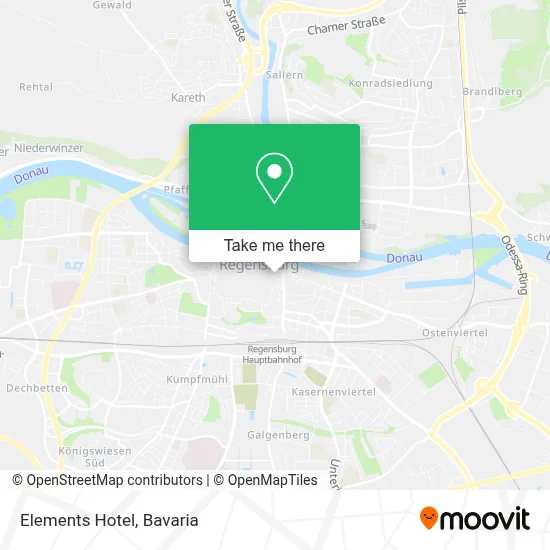 Elements Hotel map