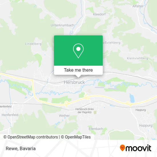 Rewe map