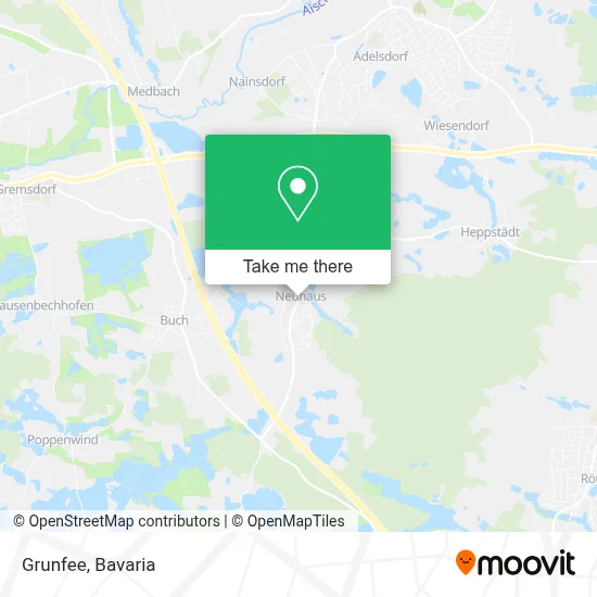 Grunfee map
