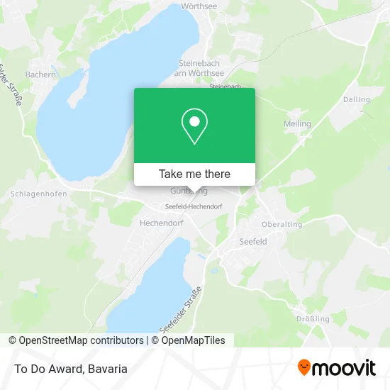 To Do Award map