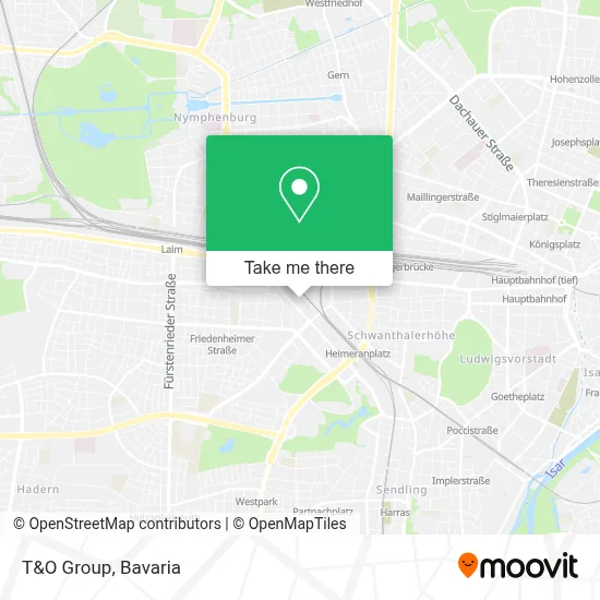 T&O Group map