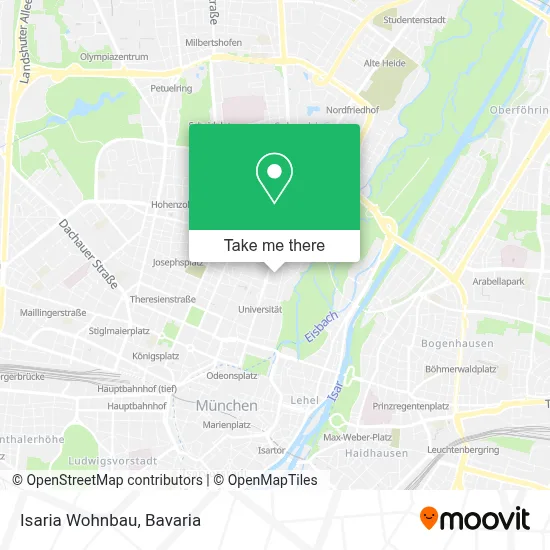 Isaria Wohnbau map