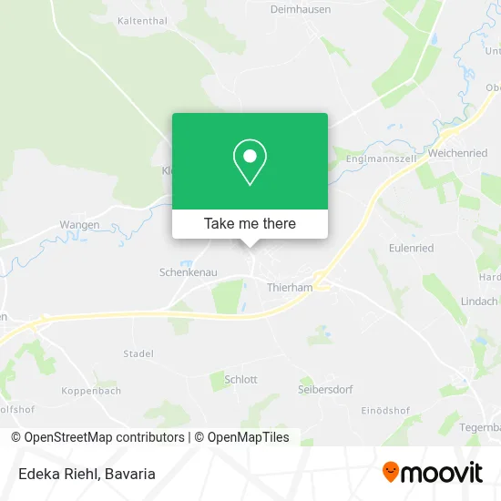 Edeka Riehl map