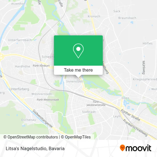 Litsa's Nagelstudio map