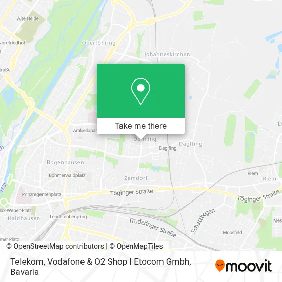 Telekom, Vodafone & O2 Shop I Etocom Gmbh map