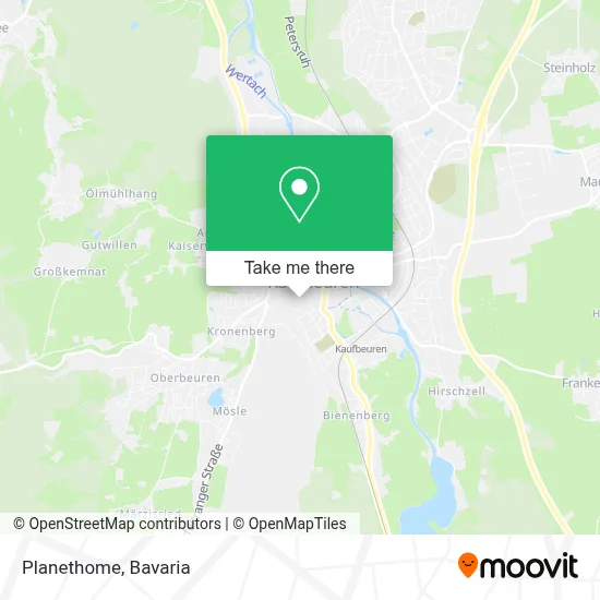 Planethome map