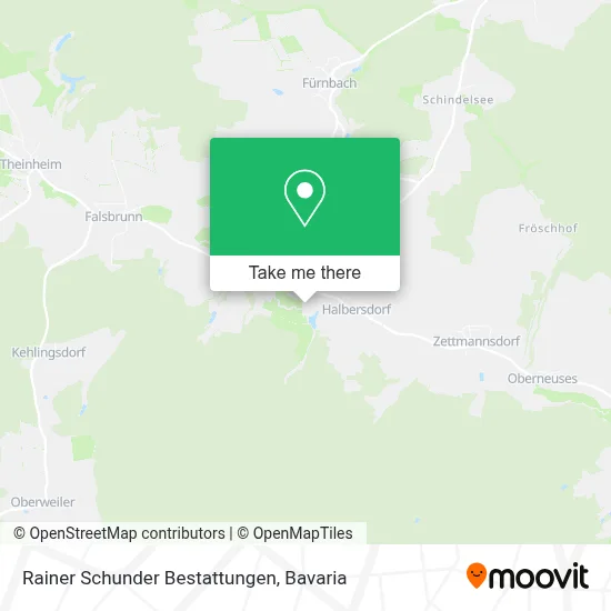 Rainer Schunder Bestattungen map