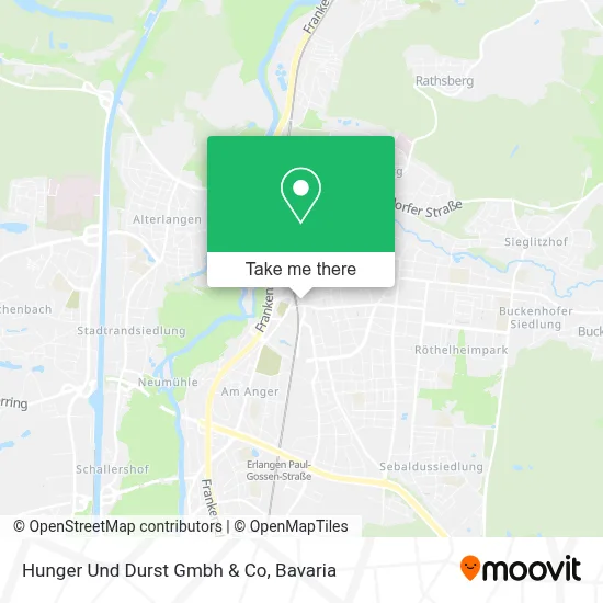 Hunger Und Durst Gmbh & Co map